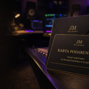 Karta podarunkowa JM Records do studia nagrań